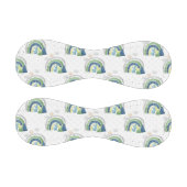 Watercolor Rainbow-Muster Baseball (Paneele)