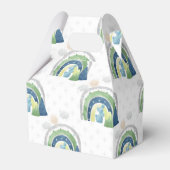 Watercolor Rainbow-Muster Geschenkschachtel (Vorderseite)
