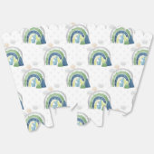 Watercolor Rainbow-Muster Geschenkschachtel (Ungeklappt)