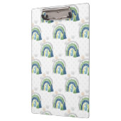 Watercolor Rainbow-Muster Klemmbrett (Links)