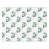 Watercolor Rainbow-Muster Tischdecke (Vorderseite (Horizontal))