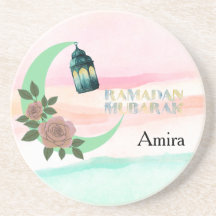Watercolor Ramadan – Halbmond 
