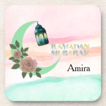 Watercolor Ramadan – Halbmond 