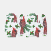 Watercolor Red Cardinal Bird Geschenkschachtel (Ungefaltet)