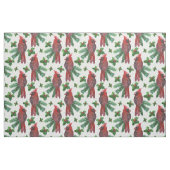 Watercolor Red Cardinal Bird Stoff (Fat Quarter (45,7 x 55,9 cm))