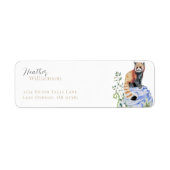Watercolor Red Panda (Vorne)