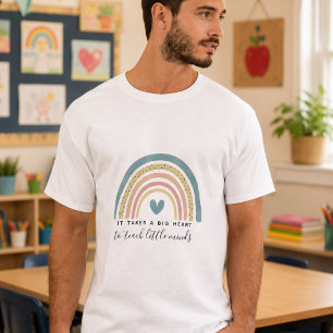 Watercolor-Regenbogen-Lehrerdankeschön  T-Shirt