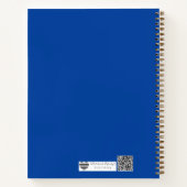 Watercolor Resolve | Dry Ink Brush on Washed... Notizblock (Rückseite)