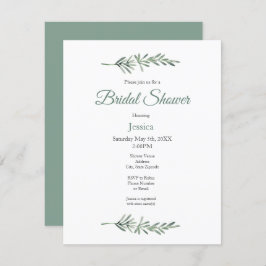 Watercolor Rosemary Einladung