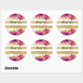 Watercolor Roses Bridal Shower Sticker (Blatt)