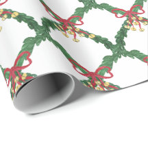 Watercolor Rot & Grün Jingle Bells Weihnachten