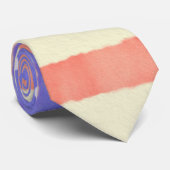 Watercolor rustikale US-Flagge Krawatte (Gerollt)