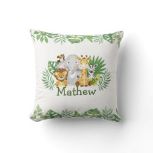 Watercolor Safari Wilde Tiere