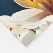 Watercolor Sakura Dreams Fleecedecke (Ecke)