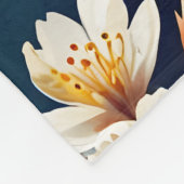 Watercolor Sakura Dreams Fleecedecke (Ecke)