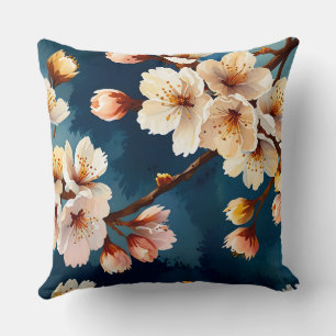 Watercolor Sakura Dreams Kissen