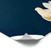 Watercolor Sakura Dreams Poster (Ecke)