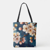 Watercolor Sakura Dreams Tasche (Rückseite)