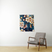 Watercolor Sakura Dreams Wandteppich (Beispiel)