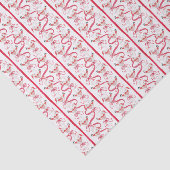 Watercolor Santa Christmas Cocktail Party Seidenpapier (Ausschnitt)