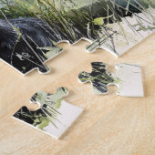 Watercolor Schnauzer Puzzle (Seite)