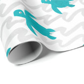 Watercolor Sea Turtle Geschenkpapier (Rolleneckpunkt)