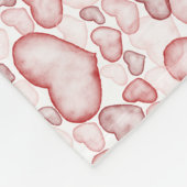 watercolor seamless pattern featuring numerous sof fleecedecke (Ecke)