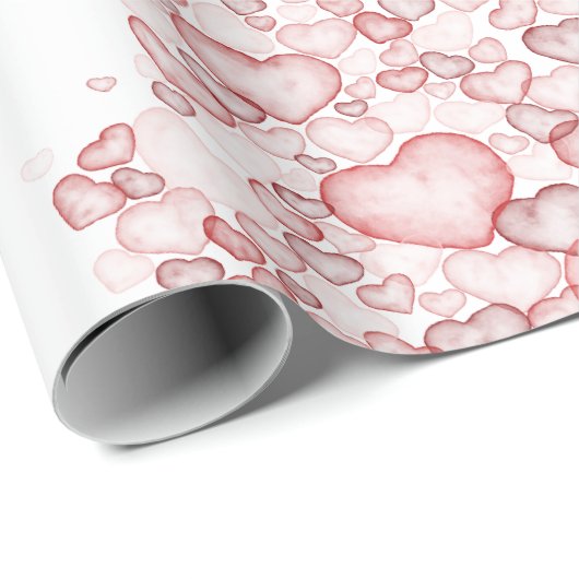 watercolor seamless pattern featuring numerous sof geschenkpapier (Rolleneckpunkt)