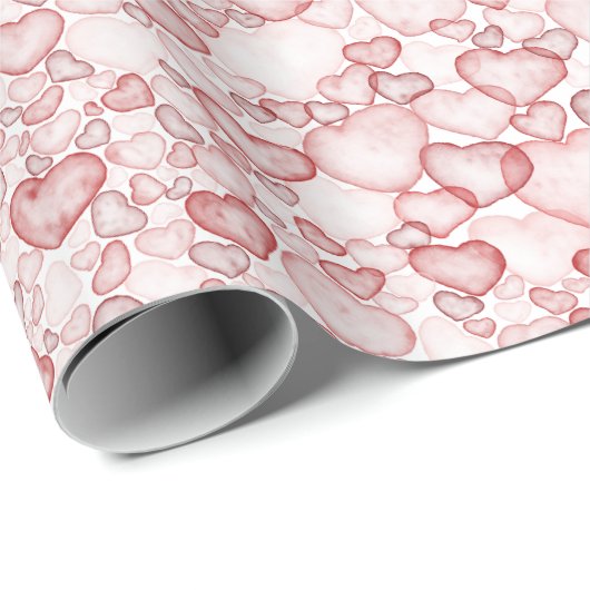 watercolor seamless pattern featuring numerous sof geschenkpapier (Rolleneckpunkt)