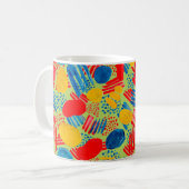 Watercolor seamless pattern kaffeetasse (Vorderseite Links)