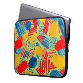 Watercolor seamless pattern laptopschutzhülle (Vorderseite Links)