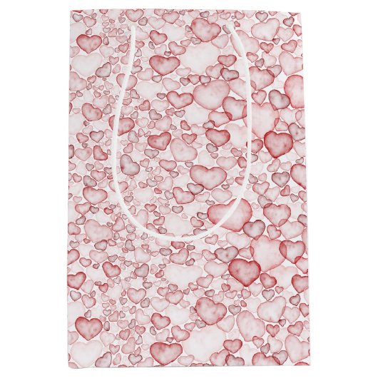 watercolor seamless pattern mittlere geschenktüte (Vorderseite)