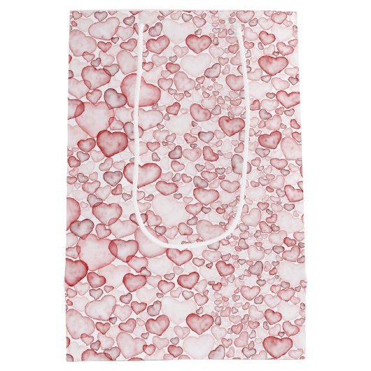 watercolor seamless pattern mittlere geschenktüte (Rückseite)