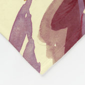 Watercolor Seamless Pattern with Contoured Element Fleecedecke (Ecke)