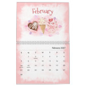 Watercolor seasons Calendar Kalender (Feb 2027)