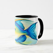 Watercolor Series: Angelfish Tasse (VorderseiteRechts)