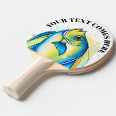 Watercolor Series: Angelfish Tischtennis Schläger (Vorderseite)