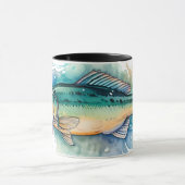 Watercolor Series: Bass Tasse (Zentrum)