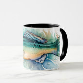 Watercolor Series: Bass Tasse (VorderseiteRechts)