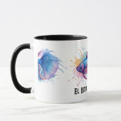 Watercolor Series: Betta Fish Tasse (Links)