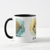Watercolor Series: Blowfish Tasse (Links)