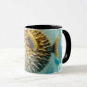 Watercolor Series: Blowfish Tasse (VorderseiteRechts)