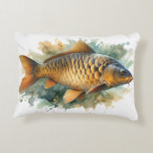 Watercolor Series: Carp Dekokissen (Rückseite)