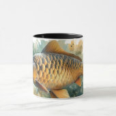 Watercolor Series: Carp Tasse (Zentrum)