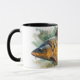 Watercolor Series: Carp Tasse