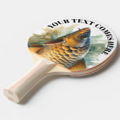 Watercolor Series: Carp Tischtennis Schläger (Vorderseite)