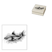 Watercolor Series: Catfish Gummistempel (Stempel)