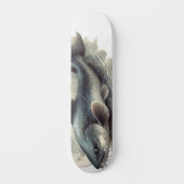 Watercolor Series: Catfish Skateboard (Vorderseite)