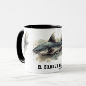 Watercolor Series: Catfish Tasse (Vorderseite Links)