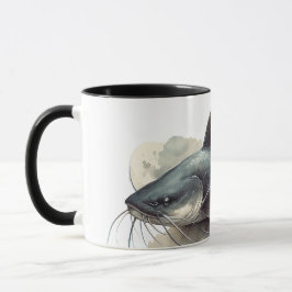 Watercolor Series: Catfish Tasse